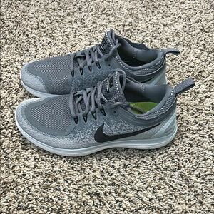 Nike Gray and Black Sneakers